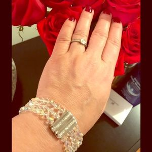 Swarovski Bracelet and Ring set